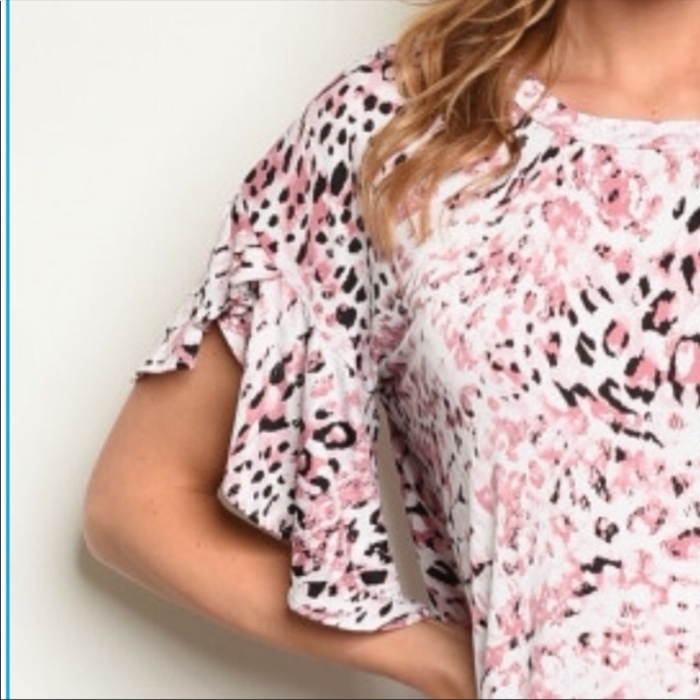 NWT Slinky Leopard Top - Picture 5 of 5